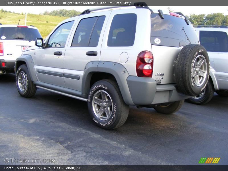 Bright Silver Metallic / Medium Slate Gray 2005 Jeep Liberty Renegade 4x4