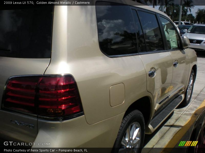 Golden Almond Metallic / Cashmere 2009 Lexus LX 570