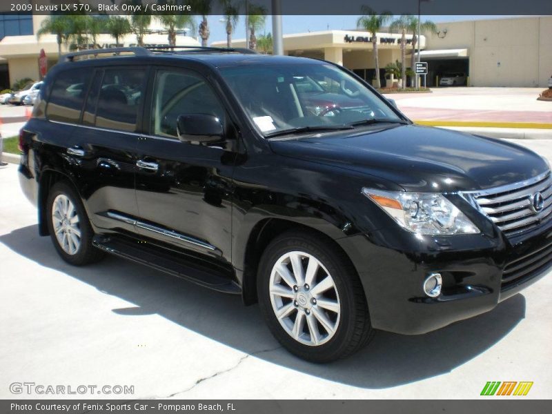 Black Onyx / Cashmere 2009 Lexus LX 570