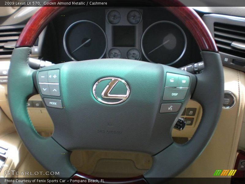 Golden Almond Metallic / Cashmere 2009 Lexus LX 570