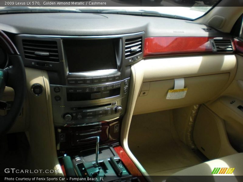 Golden Almond Metallic / Cashmere 2009 Lexus LX 570