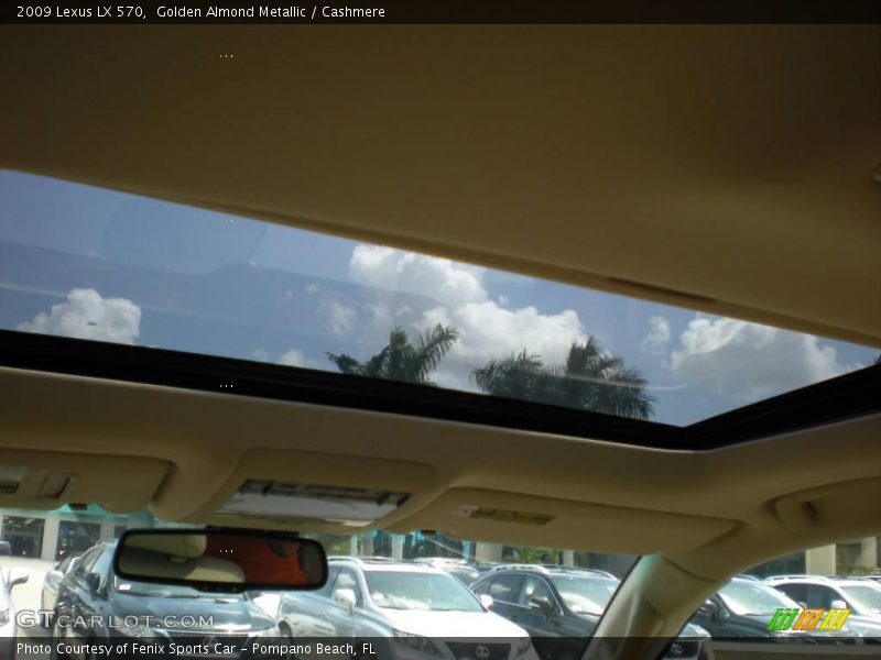 Golden Almond Metallic / Cashmere 2009 Lexus LX 570