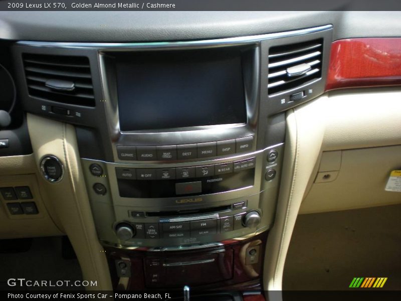 Golden Almond Metallic / Cashmere 2009 Lexus LX 570