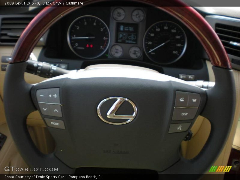 Black Onyx / Cashmere 2009 Lexus LX 570