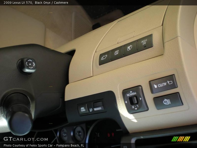Black Onyx / Cashmere 2009 Lexus LX 570