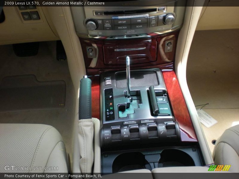 Golden Almond Metallic / Cashmere 2009 Lexus LX 570