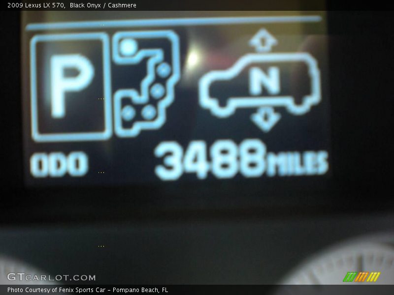 Black Onyx / Cashmere 2009 Lexus LX 570