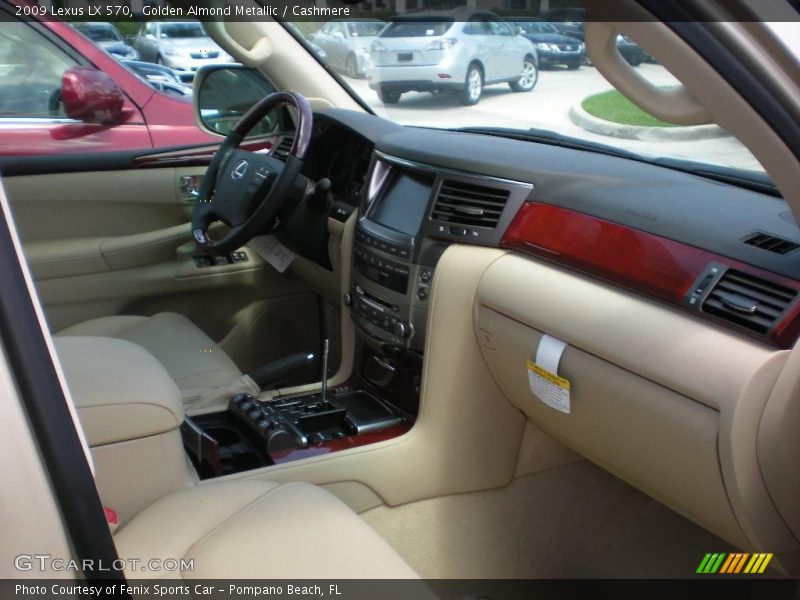Golden Almond Metallic / Cashmere 2009 Lexus LX 570