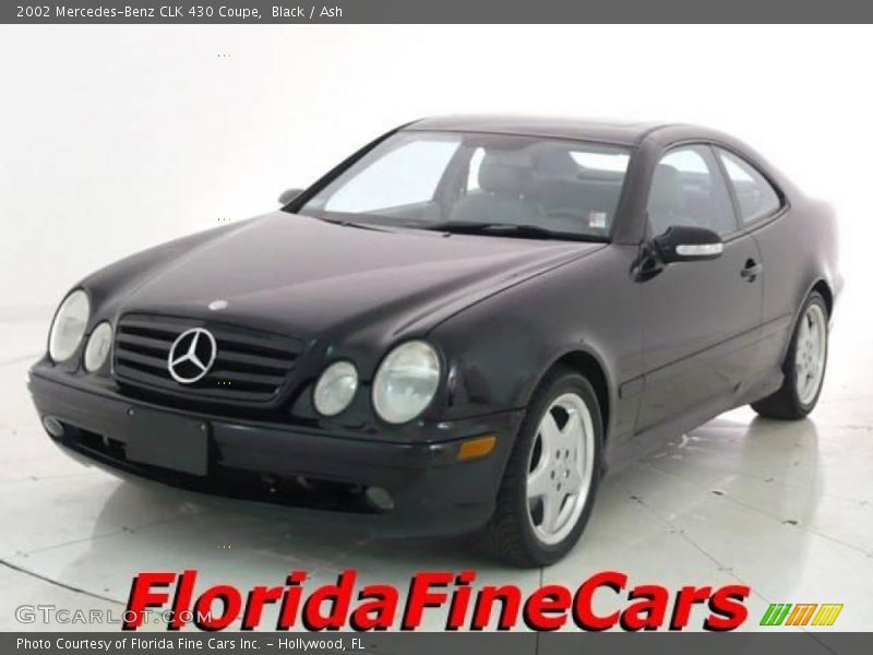 Black / Ash 2002 Mercedes-Benz CLK 430 Coupe