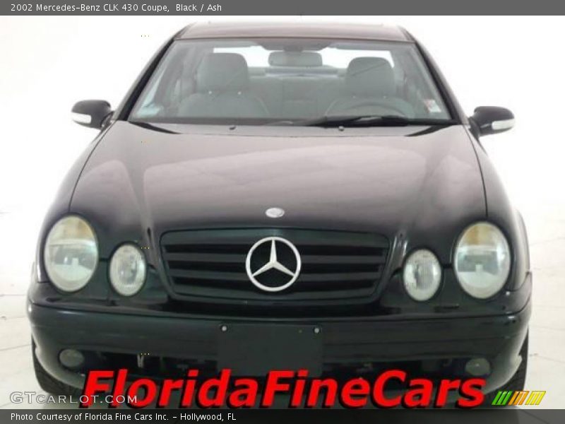 Black / Ash 2002 Mercedes-Benz CLK 430 Coupe
