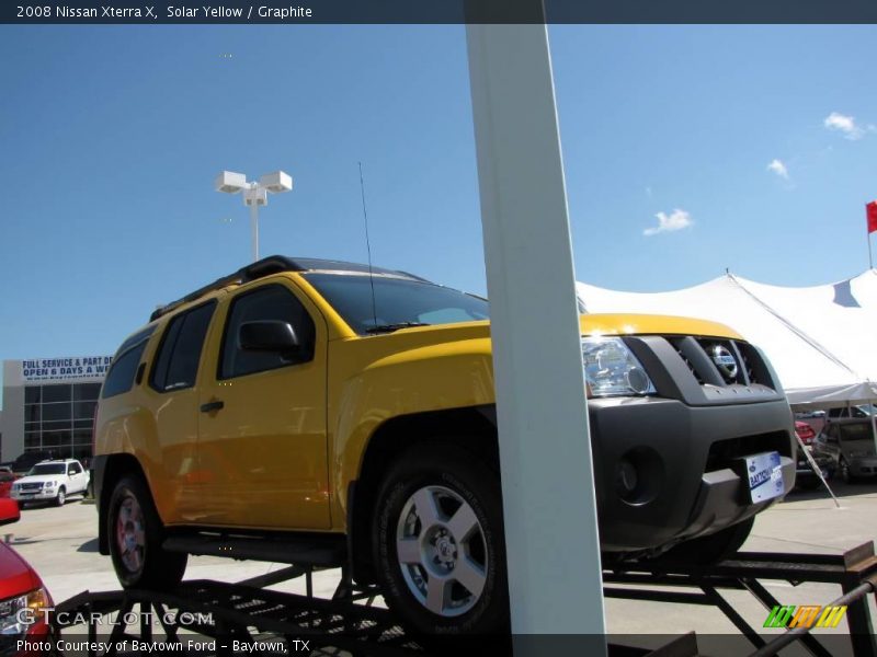 Solar Yellow / Graphite 2008 Nissan Xterra X