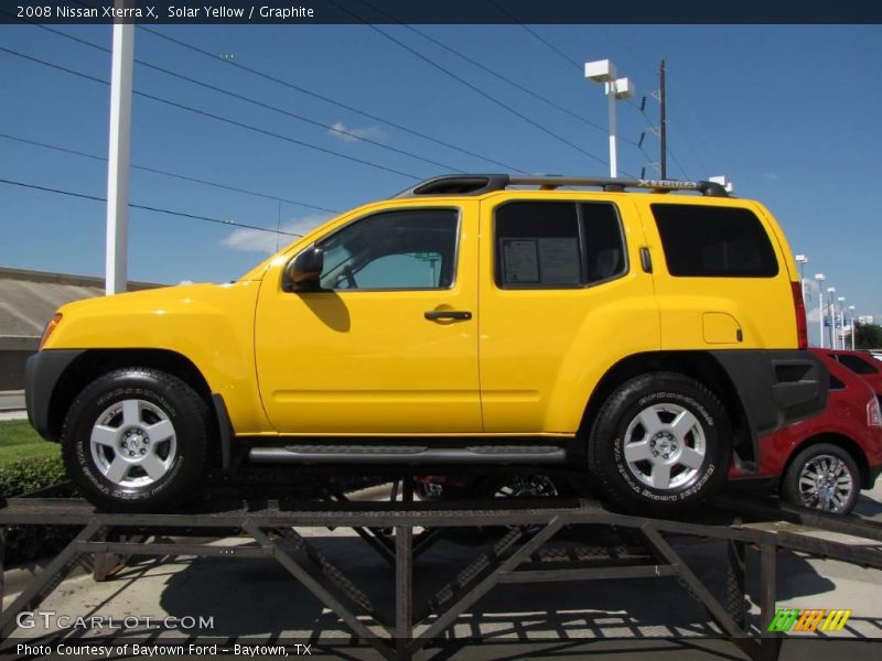 Solar Yellow / Graphite 2008 Nissan Xterra X