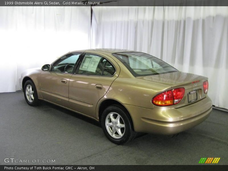 Gold Metallic / Neutral 1999 Oldsmobile Alero GL Sedan