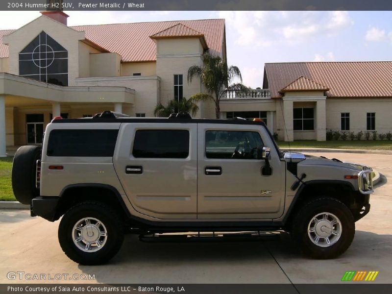 Pewter Metallic / Wheat 2004 Hummer H2 SUV