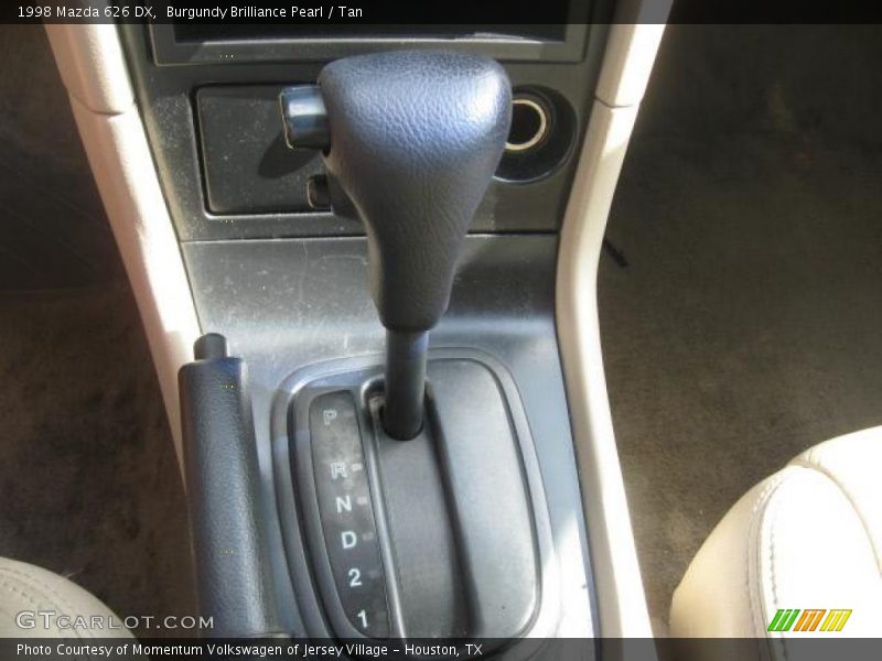 Burgundy Brilliance Pearl / Tan 1998 Mazda 626 DX