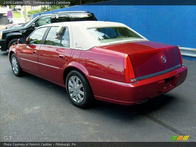 Crimson Pearl / Cashmere 2006 Cadillac DTS