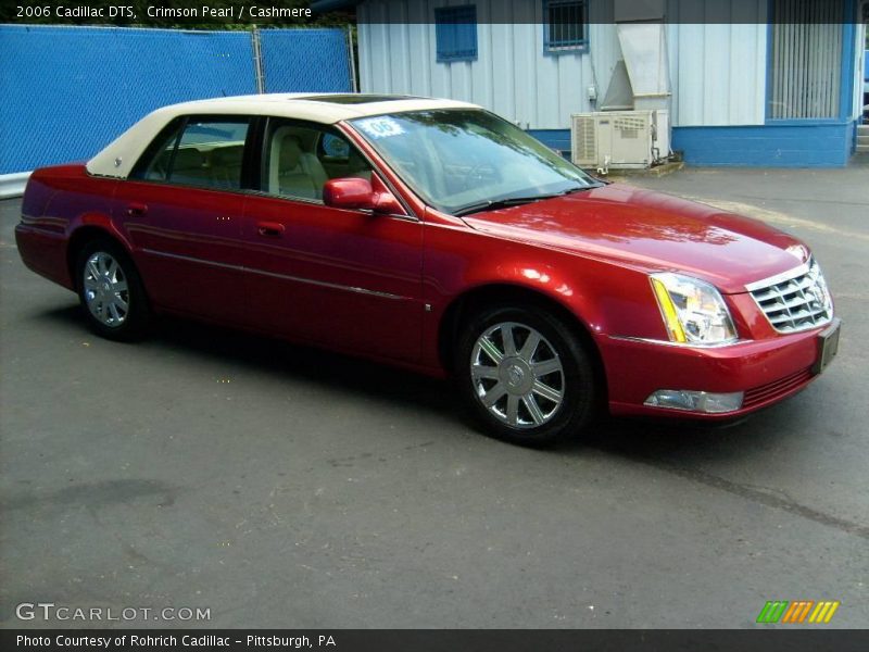 Crimson Pearl / Cashmere 2006 Cadillac DTS