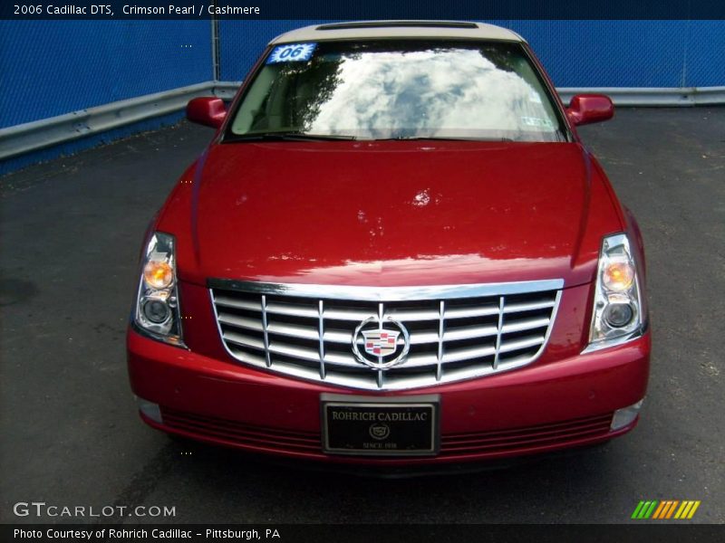 Crimson Pearl / Cashmere 2006 Cadillac DTS