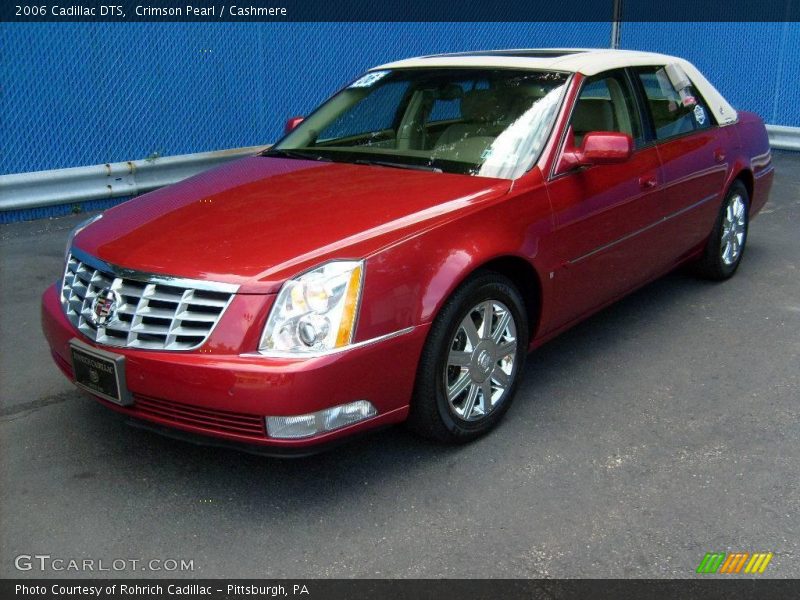 Crimson Pearl / Cashmere 2006 Cadillac DTS