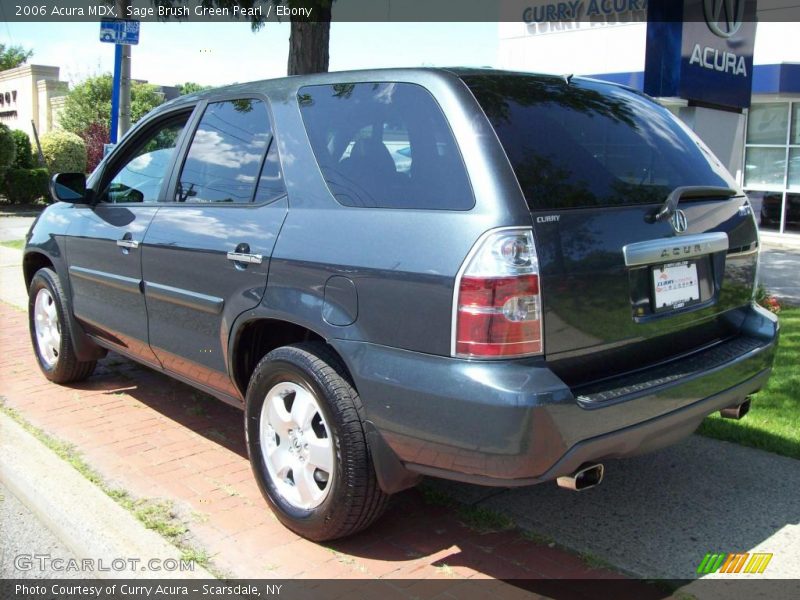 Sage Brush Green Pearl / Ebony 2006 Acura MDX