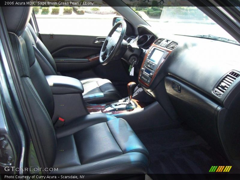 Sage Brush Green Pearl / Ebony 2006 Acura MDX