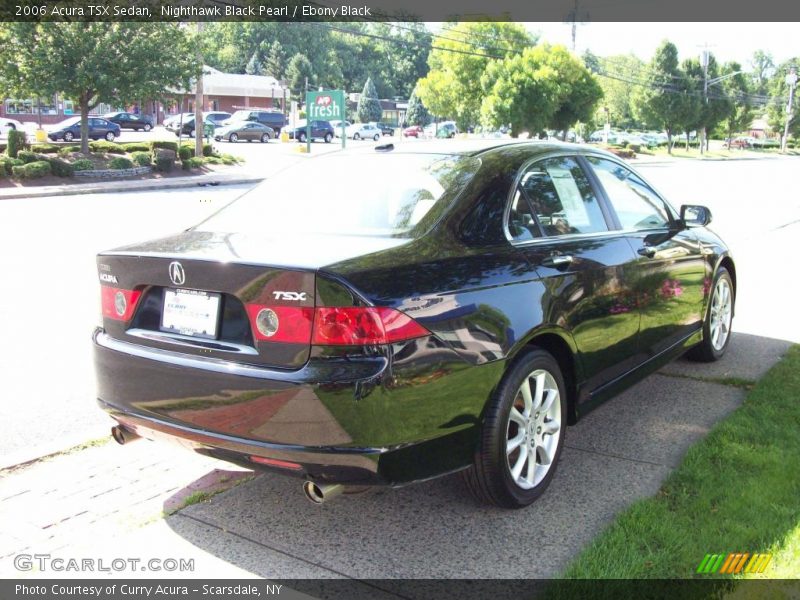 Nighthawk Black Pearl / Ebony Black 2006 Acura TSX Sedan