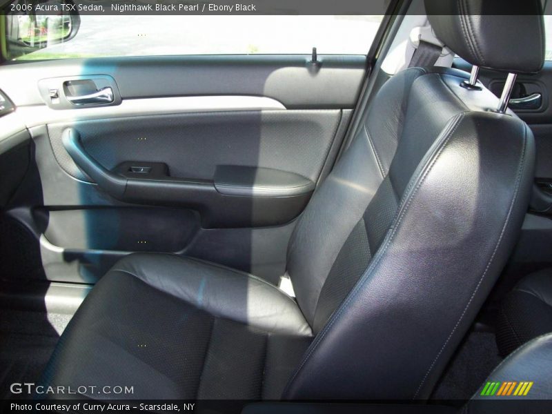 Nighthawk Black Pearl / Ebony Black 2006 Acura TSX Sedan