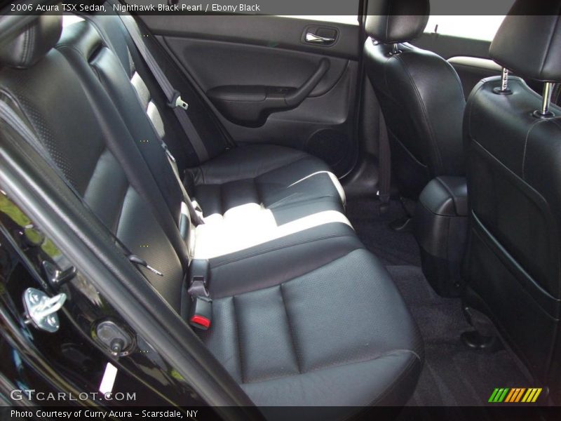 Nighthawk Black Pearl / Ebony Black 2006 Acura TSX Sedan