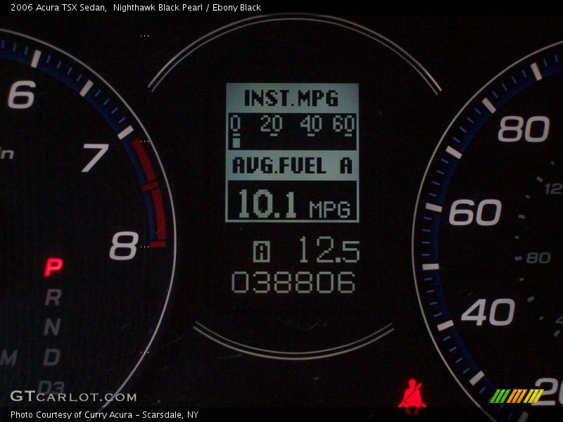 Nighthawk Black Pearl / Ebony Black 2006 Acura TSX Sedan