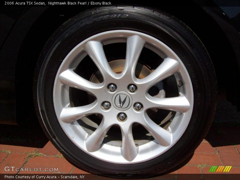 Nighthawk Black Pearl / Ebony Black 2006 Acura TSX Sedan