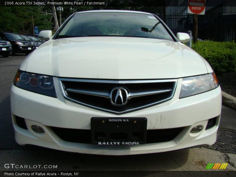 Premium White Pearl / Parchment 2006 Acura TSX Sedan