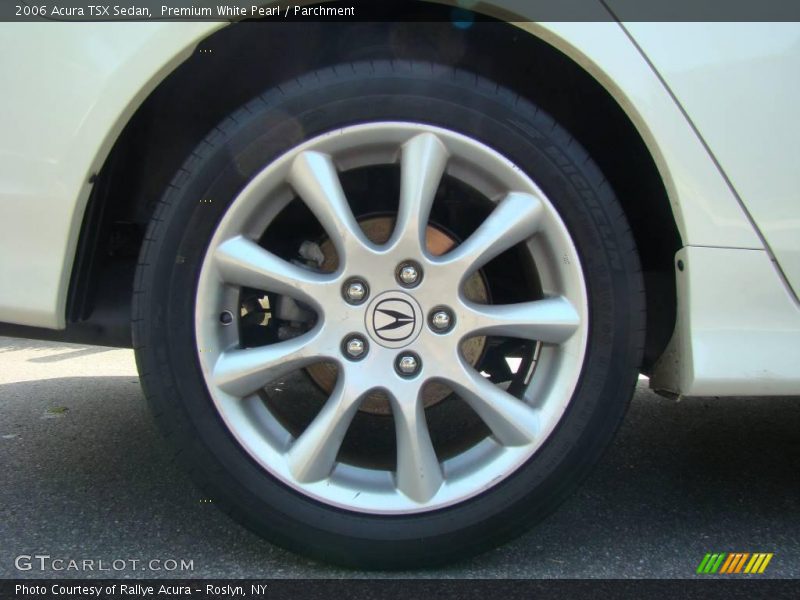 Premium White Pearl / Parchment 2006 Acura TSX Sedan