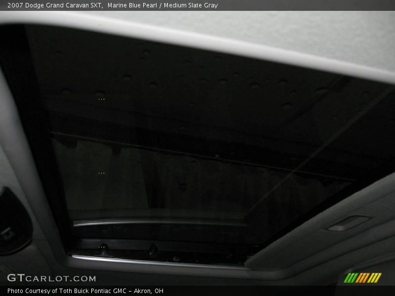 Marine Blue Pearl / Medium Slate Gray 2007 Dodge Grand Caravan SXT