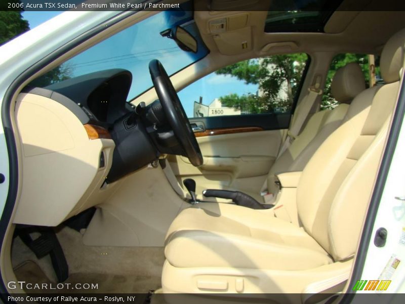 Premium White Pearl / Parchment 2006 Acura TSX Sedan