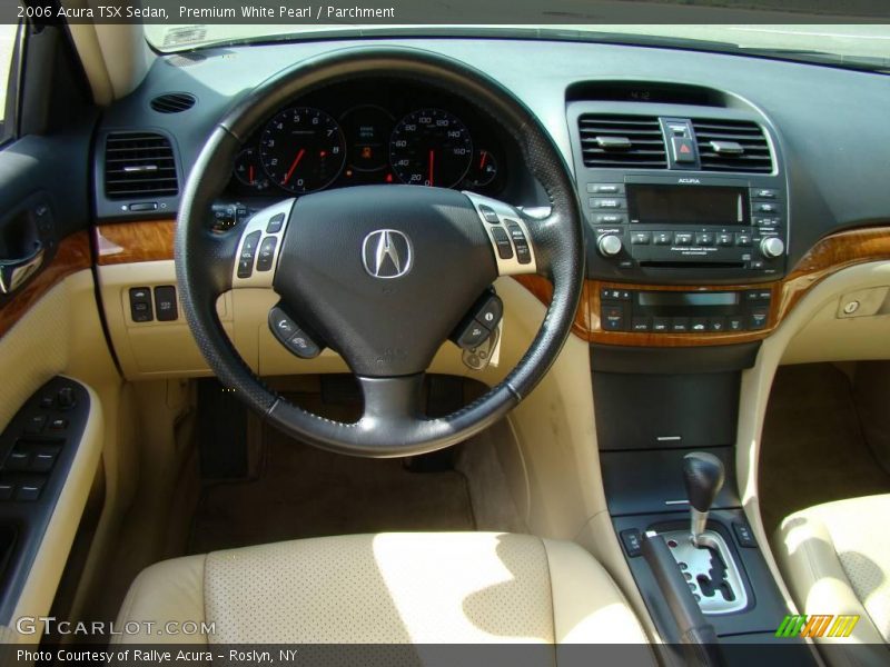 Premium White Pearl / Parchment 2006 Acura TSX Sedan
