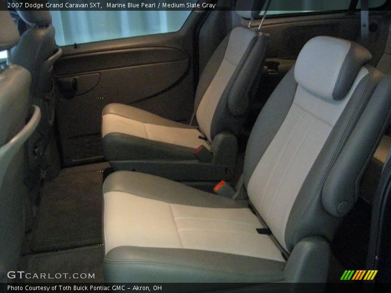 Marine Blue Pearl / Medium Slate Gray 2007 Dodge Grand Caravan SXT