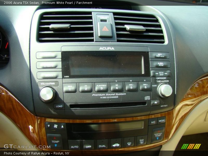 Premium White Pearl / Parchment 2006 Acura TSX Sedan