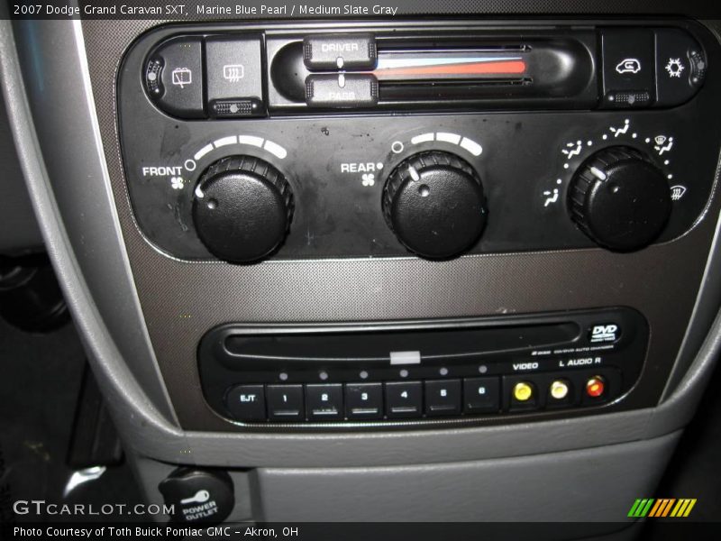 Marine Blue Pearl / Medium Slate Gray 2007 Dodge Grand Caravan SXT