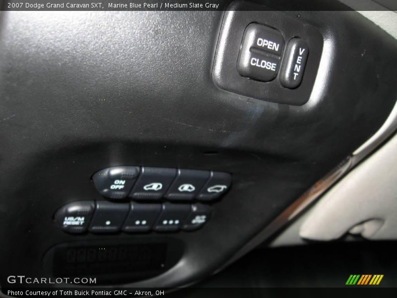 Marine Blue Pearl / Medium Slate Gray 2007 Dodge Grand Caravan SXT