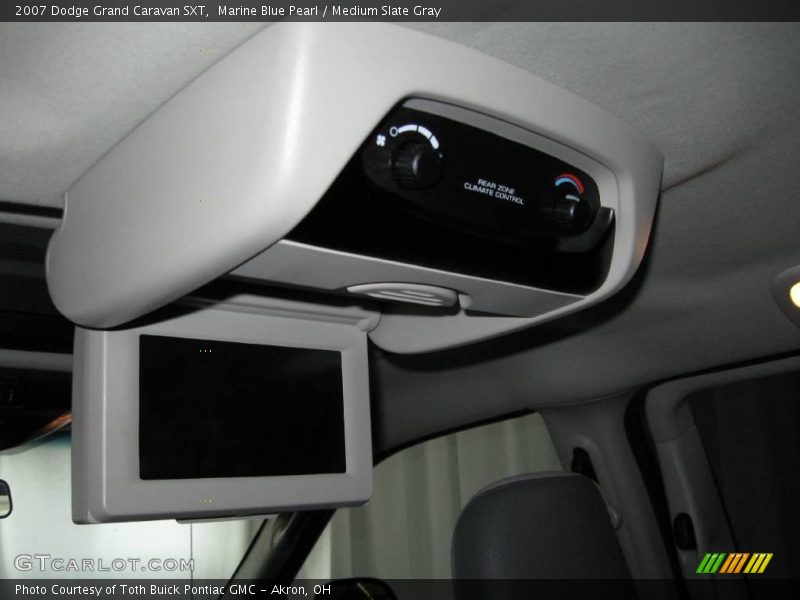 Marine Blue Pearl / Medium Slate Gray 2007 Dodge Grand Caravan SXT