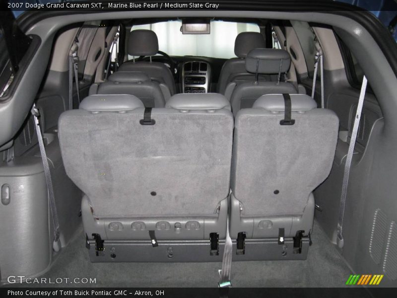 Marine Blue Pearl / Medium Slate Gray 2007 Dodge Grand Caravan SXT