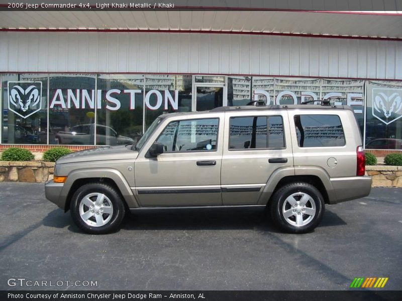 Light Khaki Metallic / Khaki 2006 Jeep Commander 4x4