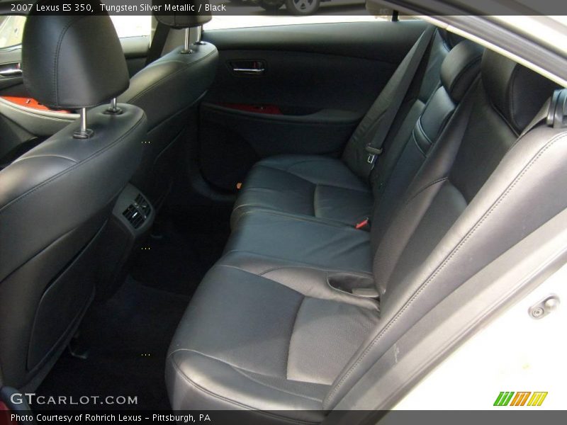 Tungsten Silver Metallic / Black 2007 Lexus ES 350