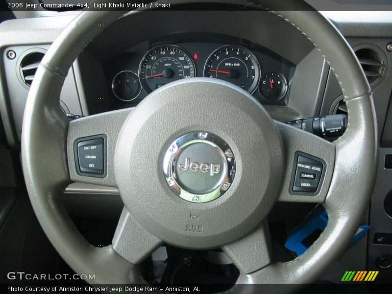 Light Khaki Metallic / Khaki 2006 Jeep Commander 4x4