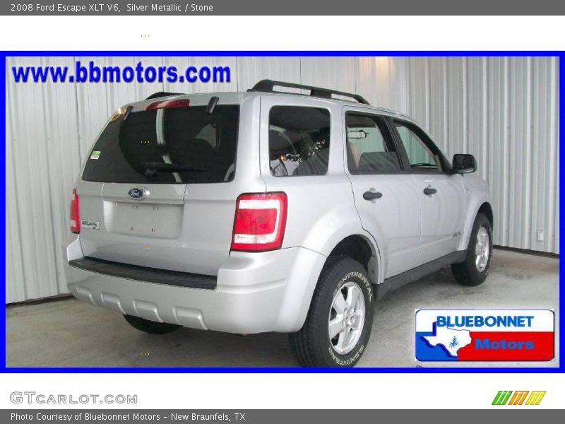 Silver Metallic / Stone 2008 Ford Escape XLT V6