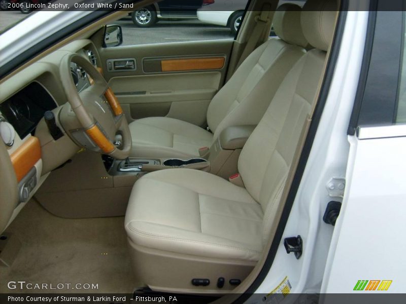 Oxford White / Sand 2006 Lincoln Zephyr