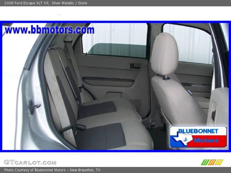 Silver Metallic / Stone 2008 Ford Escape XLT V6