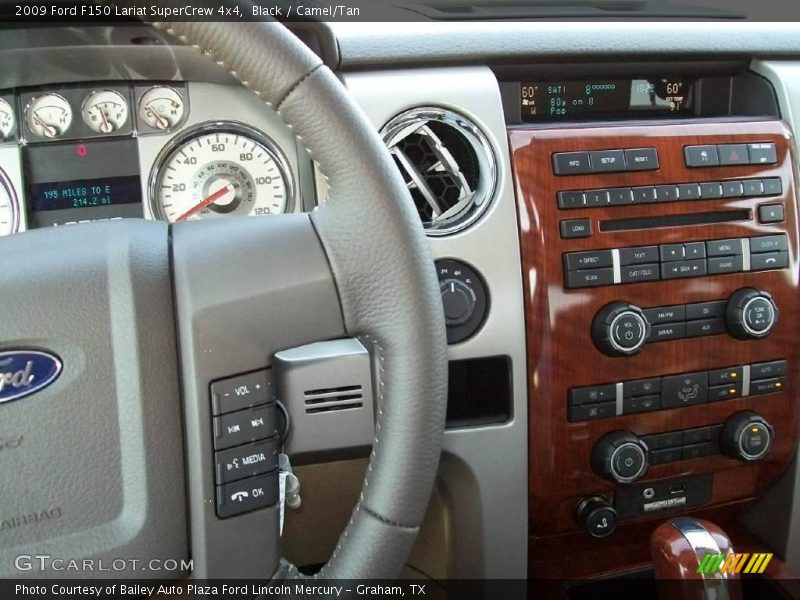 Black / Camel/Tan 2009 Ford F150 Lariat SuperCrew 4x4