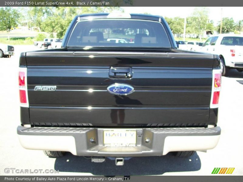 Black / Camel/Tan 2009 Ford F150 Lariat SuperCrew 4x4