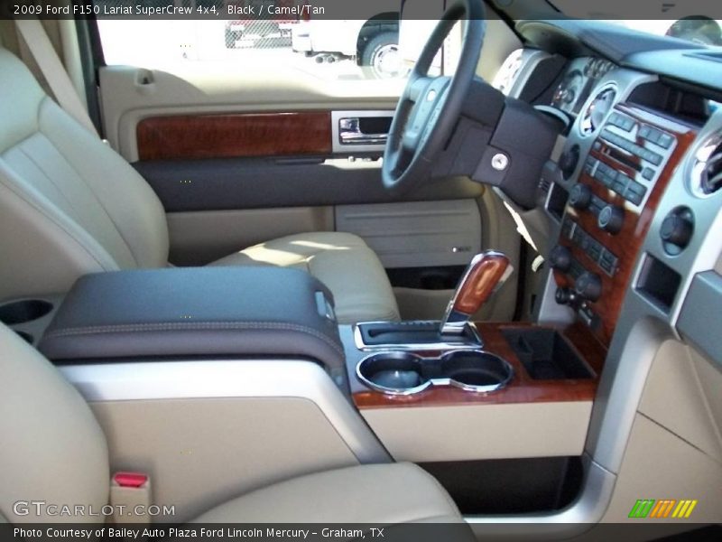Black / Camel/Tan 2009 Ford F150 Lariat SuperCrew 4x4
